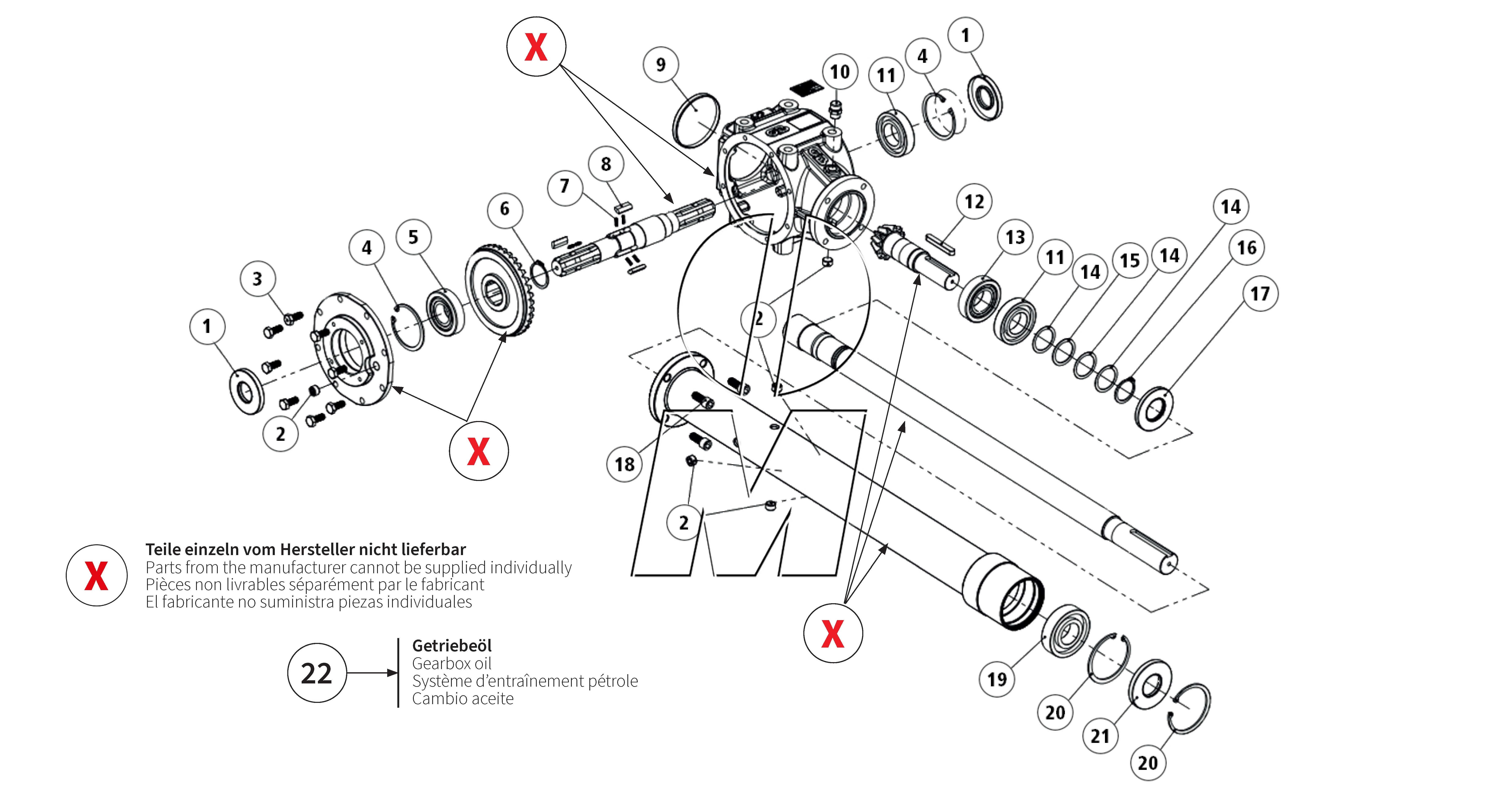 Zeichnung 11: Getriebe (P_L_ET_25_WEL)