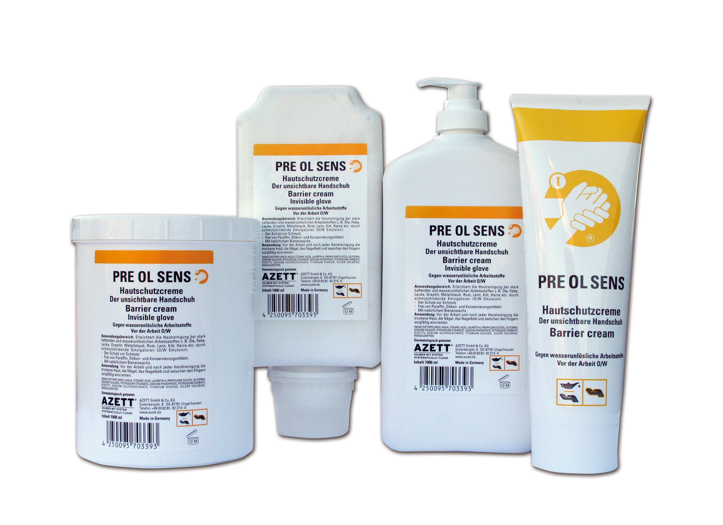 AZETT Handschuhcreme Universalgröße