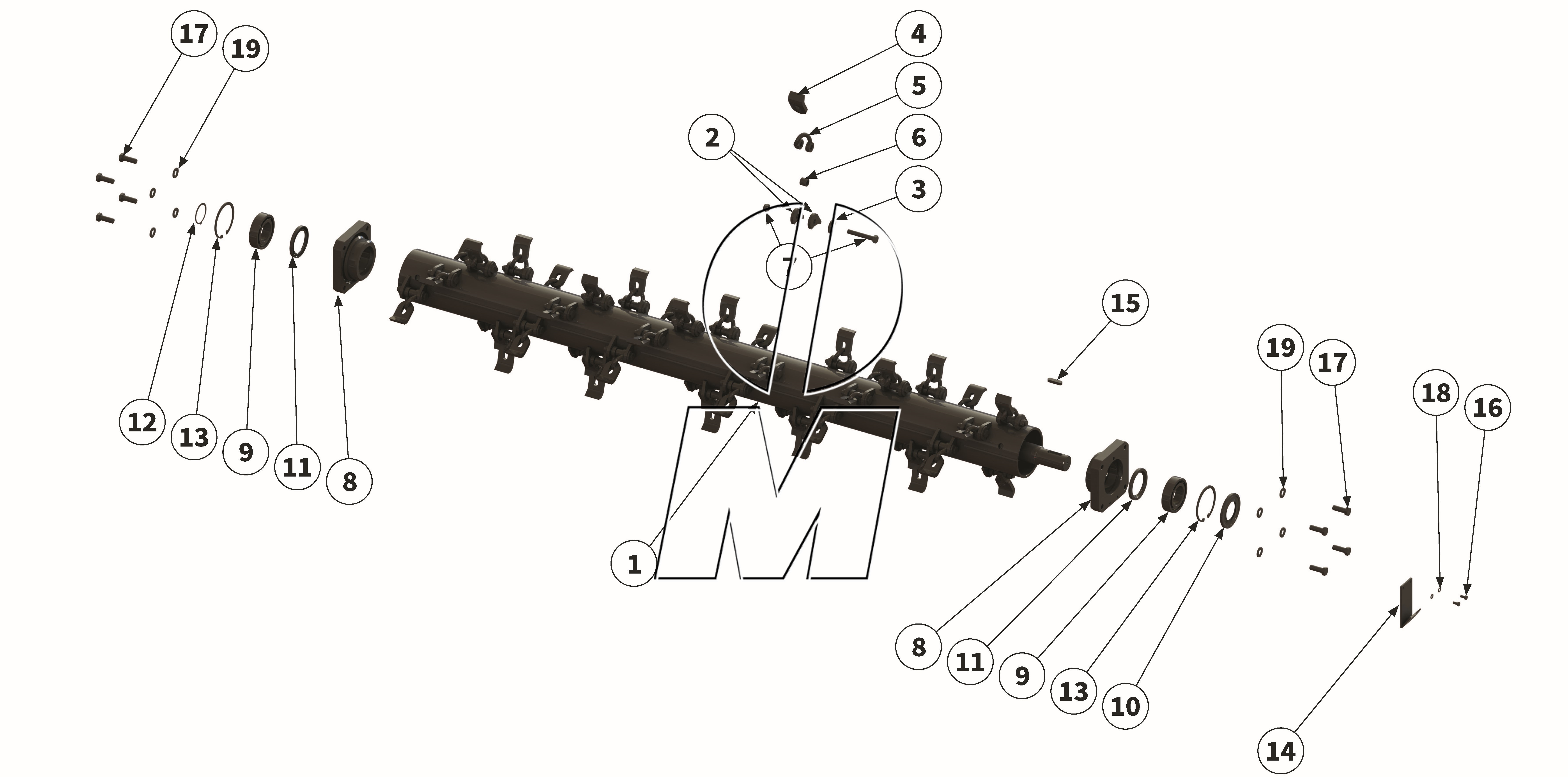 Zeichnung 15: Schäkelrotor (P_L_ET_25_WEL)