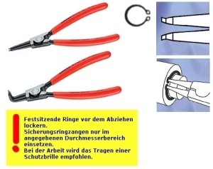 KNIPEX Außenseegerringzange