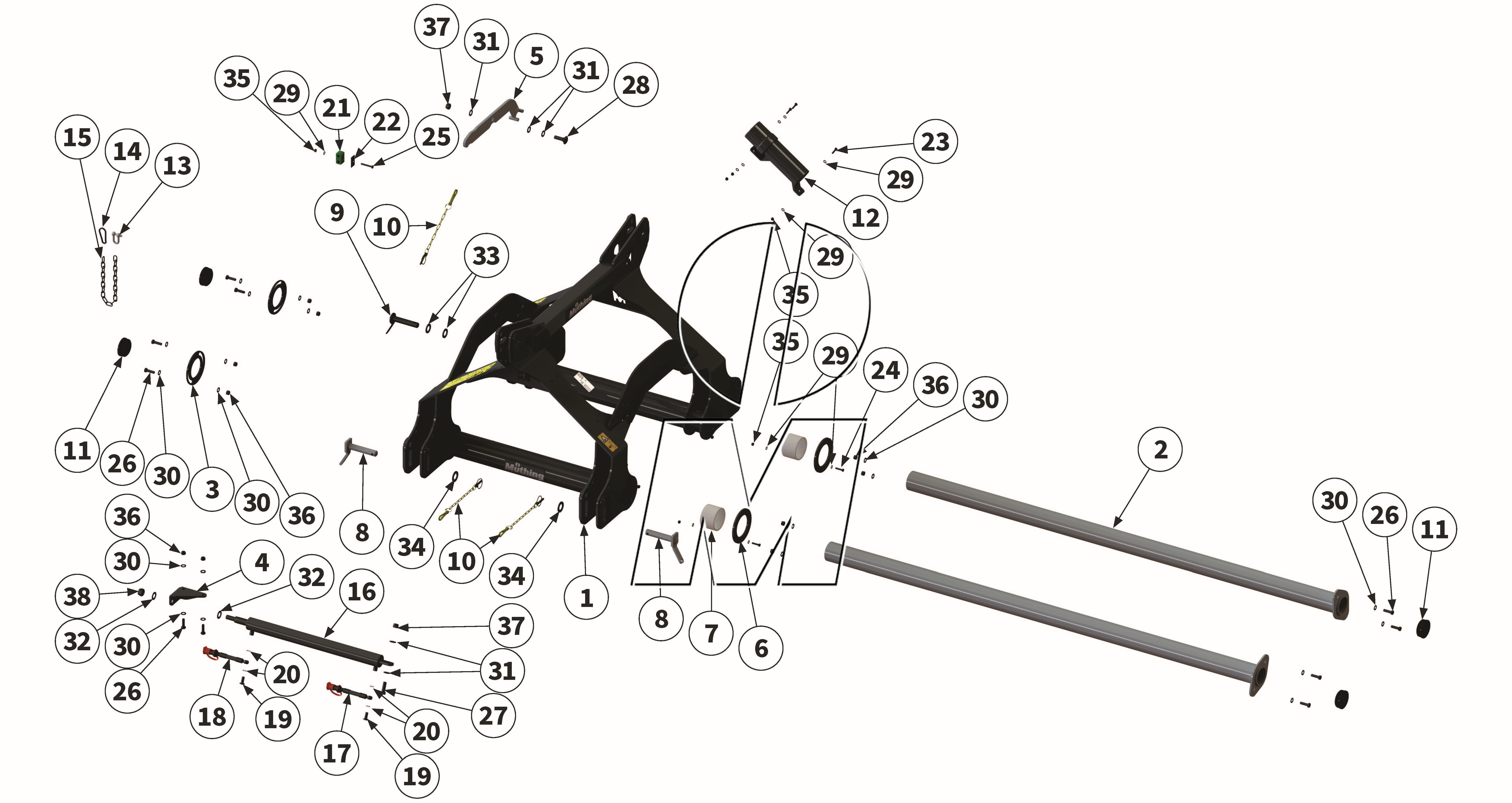 Zeichnung 04: Doppelbock (P_VS_ET_24_WEL)