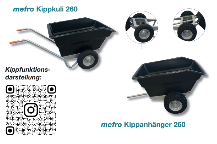 MEFRO Kippanhänger - Restposten-Abverkauf*