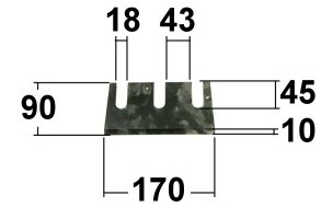 Ladewagenmesser pass. für KRONE