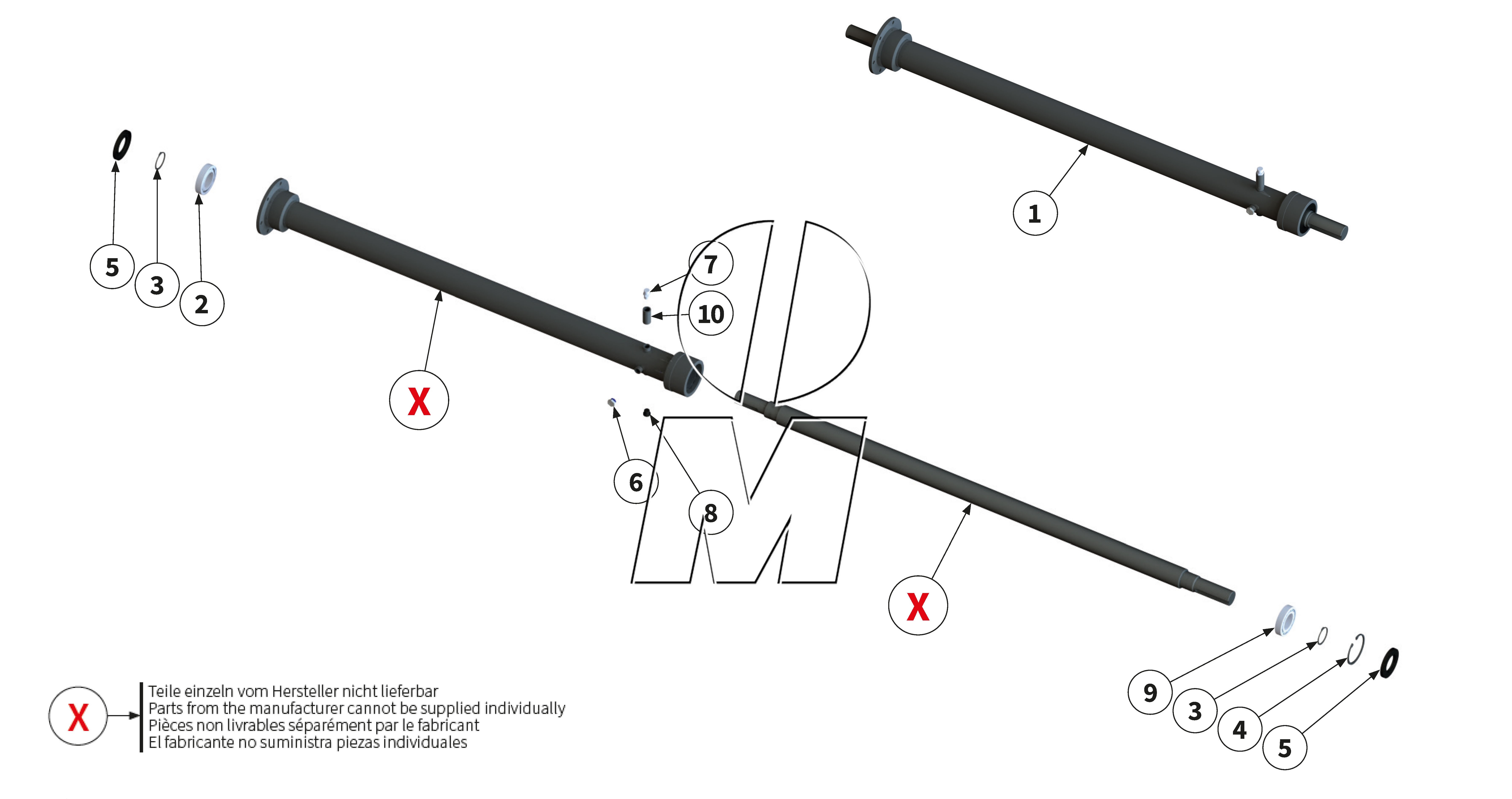 Zeichnung 17: Verlängerungswelle (P_MF_ET_24_WEL)