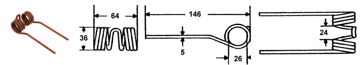 Pickupzinken pass. für MENGELE