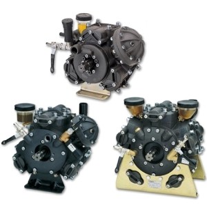 COMET Hochdruckmembranpumpe, 5-Kolben 0-50 bar, 145 l/min