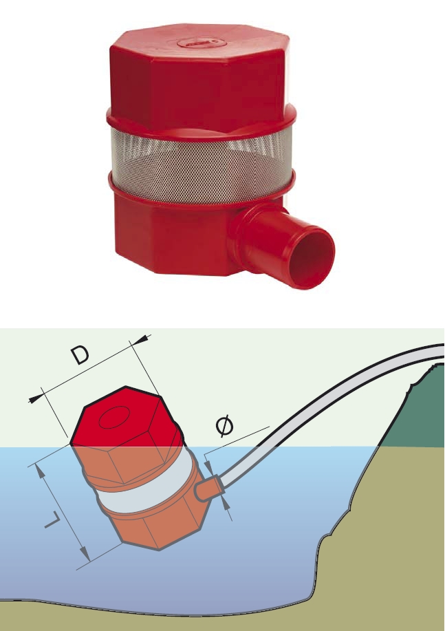 ARAG Saugschwimmfilter