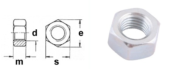 Sechskantmutter SW 24